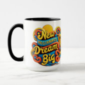Design Featuring an inspiring message for a fruitf Tasse (Links)