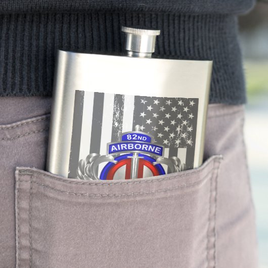 Design-Flag für Dagger der Im Flugzeug Abteilung 8 Flachmann (Beispiel)