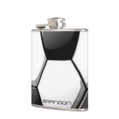 Design-Flasche für Fußball Flachmann (Links)