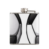 Design-Flasche für Fußball Flachmann (Rückseite)