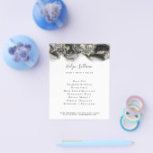 Design-Flyer für schwarze Flüssigkeiten Flyer (Einzeln)