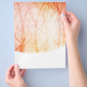 Design-Flyer zum Thema Natur Flyer (Hand)