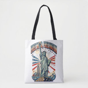 Design 'Freier Geist, freie Nation' Tasche