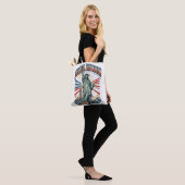 Design 'Freier Geist, freie Nation' Tasche (Am Model)