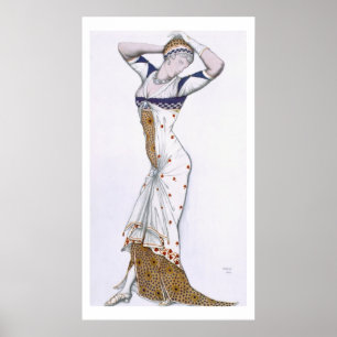 Design from A Fantasy of Modern Kostüm, 1912 (Pass Poster