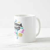 Design Fun Wildlife Lover Artwork und Tierdesign N Kaffeetasse (VorderseiteRechts)