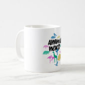 Design Fun Wildlife Lover Artwork und Tierdesign N Kaffeetasse (Vorderseite Links)