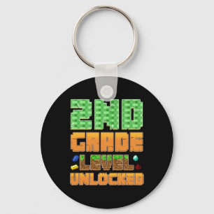 Design für 2. Klasse freigeschaltet Gamer Ck Zur S Schlüsselanhänger