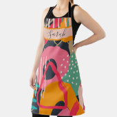 Design für abstrakte geometrische Monogrammnamen Schürze (InSitu)