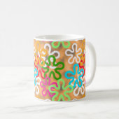 Design für afrikanische Ankara-Muster Kaffeetasse (VorderseiteRechts)