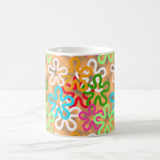 Design für afrikanische Ankara-Muster Kaffeetasse (Mittel)