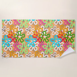 Design für afrikanische Ankara-Muster Strandtuch
