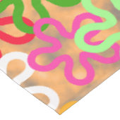 Design für afrikanische Ankara-Muster Tischdecke (Schrägansicht)