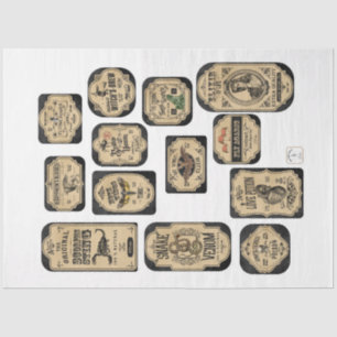 Design für Apotheke und Tränke 4 Seidenpapier