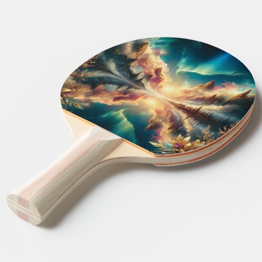 Design für benutzerdefinierte Art Ping Pong Paddle Tischtennis Schläger (Vorderseite)