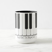 Design für benutzerdefinierte Textebony- und Elfen Tasse (Zentrum)