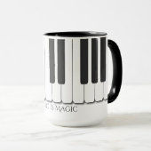 Design für benutzerdefinierte Textebony- und Elfen Tasse (VorderseiteRechts)