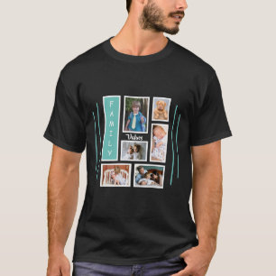 Design für benutzerdefinierte Textfamilie Fotograf T-Shirt