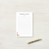 Design für Berufliche Post - Anmerkungen Post-it Klebezettel (Auf Schreibtisch)