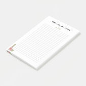 Design für Berufliche Post - Anmerkungen Post-it Klebezettel (angewinkelt)