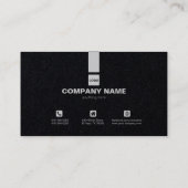 Design für Berufliche Visitenkarten Visitenkarte (Rückseite)