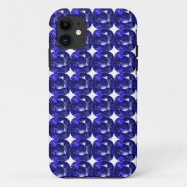Design für blaues Saphir Case-Mate iPhone Hülle