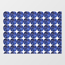 Design für blaues Saphir Fensteraufkleber