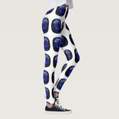Design für blaues Saphir Leggings (Rechts)