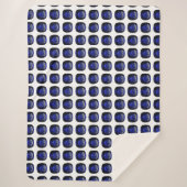 Design für blaues Saphir Sherpadecke (Vorderseite)