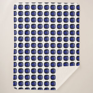 Design für blaues Saphir Sherpadecke