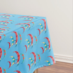 Design für Blue Kite Surfer Tischdecke