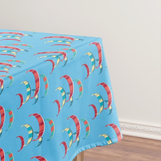 Design für Blue Kite Surfer Tischdecke (Beispiel)