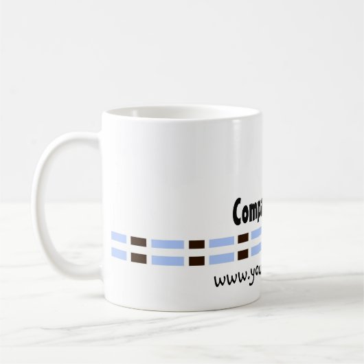 Design für Blue Link Office Kaffeetasse (Links)