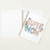 Design für Blumentexte der Super Mama Planer (Anzeige)