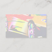 Design für coole Automotive Visitenkarte (Rückseite)