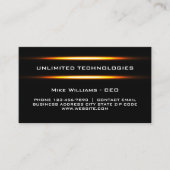 Design für Coole Business Cards Visitenkarte (Vorderseite)