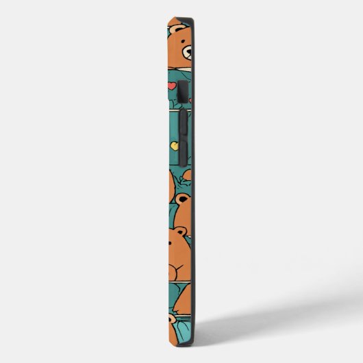 Design für das ansprechende Bärenmuster Case-Mate iPhone Hülle (Rückseite / Links)