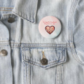 Design für das schöne gesegnete Mamma-Leben Button (Beispiel)