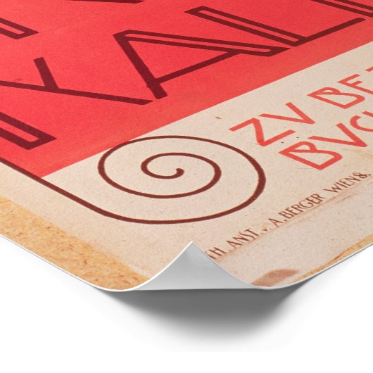 Design für den Frommeskalender Poster (Ecke)