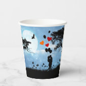 Design für den Papierkaffee Pappbecher (Vorderseite)