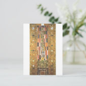Design für den Stoclet-Ritter von Gustav Klimt Pos Postkarte (Stehend Vorderseite)
