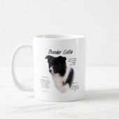 Design für den Verlauf von Border Collie Kaffeetasse (Links)