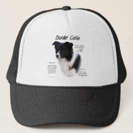 Design für den Verlauf von Border Collie Truckerkappe