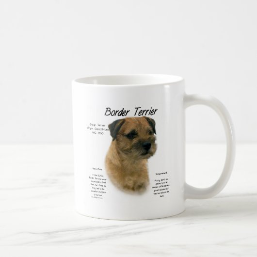 Design für den Verlauf von Border Terrier Kaffeetasse (Rechts)