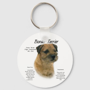 Design für den Verlauf von Border Terrier Schlüsselanhänger