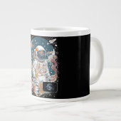 Design für den Weltraum Jumbo-Tasse (Vorderseite Rechts)