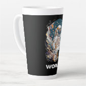 Design für den Weltraum Milchtasse (Linke Ecke)