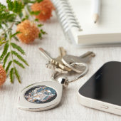 Design für den Weltraum Schlüsselanhänger (Seite)