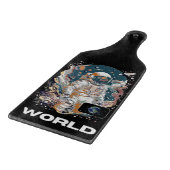 Design für den Weltraum Schneidebrett (Ecke)