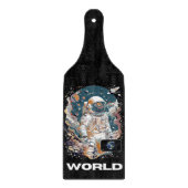 Design für den Weltraum Schneidebrett (Vorderseite)